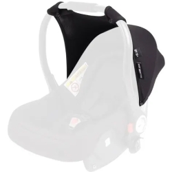 Luna - car seat canopy - Black