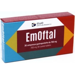 Emoftal - Eye Health Supplement 30 Gastro-resistant capsules