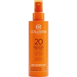 Tanning moisturizing milk spray SPF20 High Protection 200 Ml