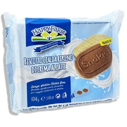 Snakis cream Milk - Biscuits gluten free 104 g