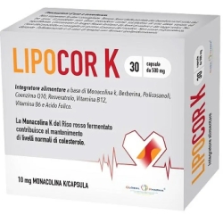 Lipocor K - Cholesterol Levels Supplement 30 capsule