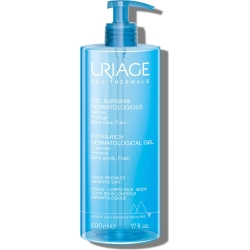 Extra rich dermatological gel - cleansing gel for face and body 500 ml