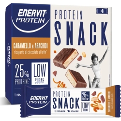 Enervit Protein - Wonder snack with caramel and peanut flavour 8 Bars