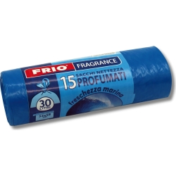15 scented garbage bags