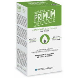 Primum Draining Minidrink Lemon 15 sticks - draining supplement