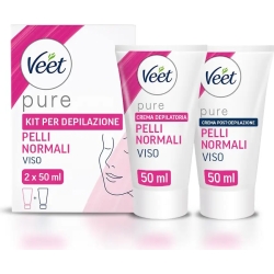 Pure - facial hair removal kit for normal skin