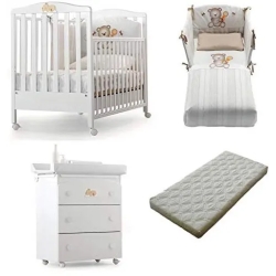 Web White Set - Bed + Bath Set + Textile Kit