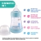 Perfect 5 - Slow Flow Anticolic Baby Bottle 150 ml Light Blue