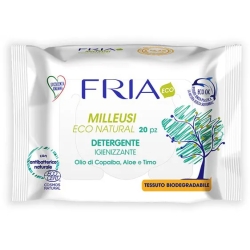 Milleusi Eco Natural - 20 Sanitizing Wipes