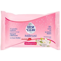 Milleusi ipoallergeniche - 12 salviette imbevute