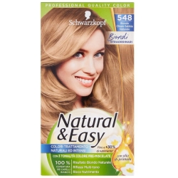 Natural & easy - Colorazione Permanente N. 548 biondo chiaro sabbia naturale