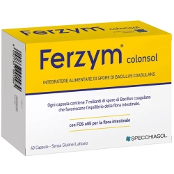 Ferzym Colonsol - Intestinal health supplement 40 capsules
