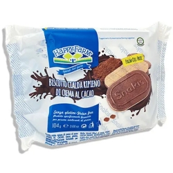 Snakis - Waffle biscuits filled with cocoa cream gluten-free 104 g