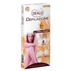 Body Bikini - 8 depilatory strips with argan oil