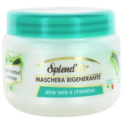Regenerating Mask with Aloe Vera and Keratin 500 Ml