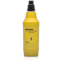 Betadine Dermal Solution 10% - Injuried skin disinfectant 500 Ml