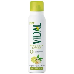 Bergamot & ginger - Spray deodorant 150 ml