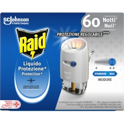 Liquid protection + - electric diffuser + recharge 60 days