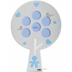 Frames Tree Tondo Celeste