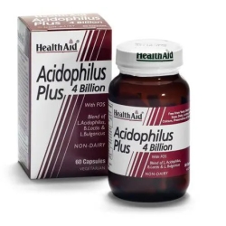 Acidophilus Plus 4 Billion - Intestinal health supplement 60 capsules