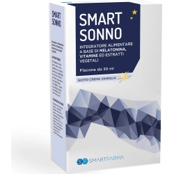 Smart Sonno - Mood and Sleep Supplement 30ml cream and vanilla flavor