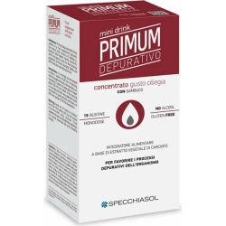 Mini drink Primum Depurativo - food Supplement 15 sachets cherry