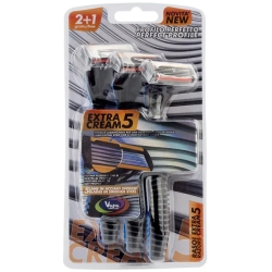 Extra 5 Cream - 2 + 1 Disposable razors