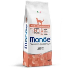 Natural Superpremium Adult - Dry Cat Food with Salmon 10 kg