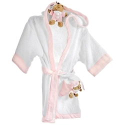 Puccio - Pink Bathrobe 2/3 Years
