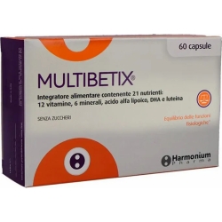 Multibetix - Vitamins and Minerals Supplement 60 capsules