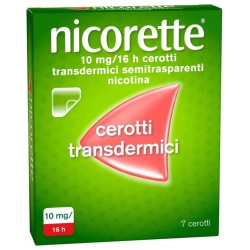 Nicorette - 7 Semi-transparent Transdermal Patches 10 Mg / 16H