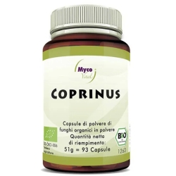 Coprinus - Organic mushroom supplement 93 capsules