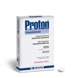 Proton 1000 UI - Vitamin D3 supplement 60 tablets