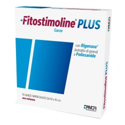 Fitostimoline Plus - 10 Gauzes 10 x 10 cm