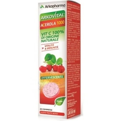 Arkovital Acerola -Energy supplement 20 Effervescent tablets
