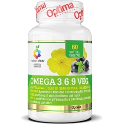 Omega 3 6 9 veg - Skin and Nails Supplement 60 capsules soft gel