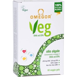 Omegor Veg - Brain Health Supplement 60 capsules
