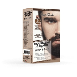Men's Grooming - Beard and mustache dye N. 1N black