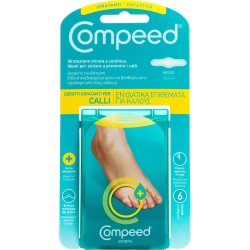 6 Patches for moisturizing corns
