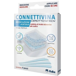 Connettivina - 4 Hi Tech patches size 10 x 10 cm