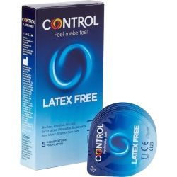 Latex Free - 5 condoms made without latex