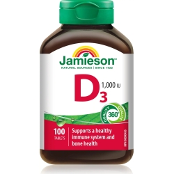 Vitamina D3 1000 - Food Supplement 100 tablets