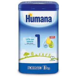 1 - Powdered milk for infants up to the 6th month completed 1,1 Kg