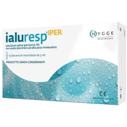 Ialuresp Iper - Hypertonic solution for colds 15 vials