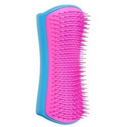 Dangling and Grooming Brush - Blue/Pink