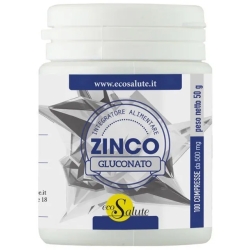 Gluconated zinc 100 tablets - skin supplement