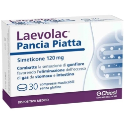 Laevolac Pancia Piatta - Symptomatic treatment of swelling 30 tablets