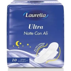 Ultra notte con ali - 10 sanitary napkins for the night with wings