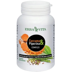 Curcuma & Piperina Complex - antioxidant supplement 60 capsules