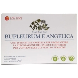 Bupleurum and Angelica - blood and circulation supplement 60 capsules